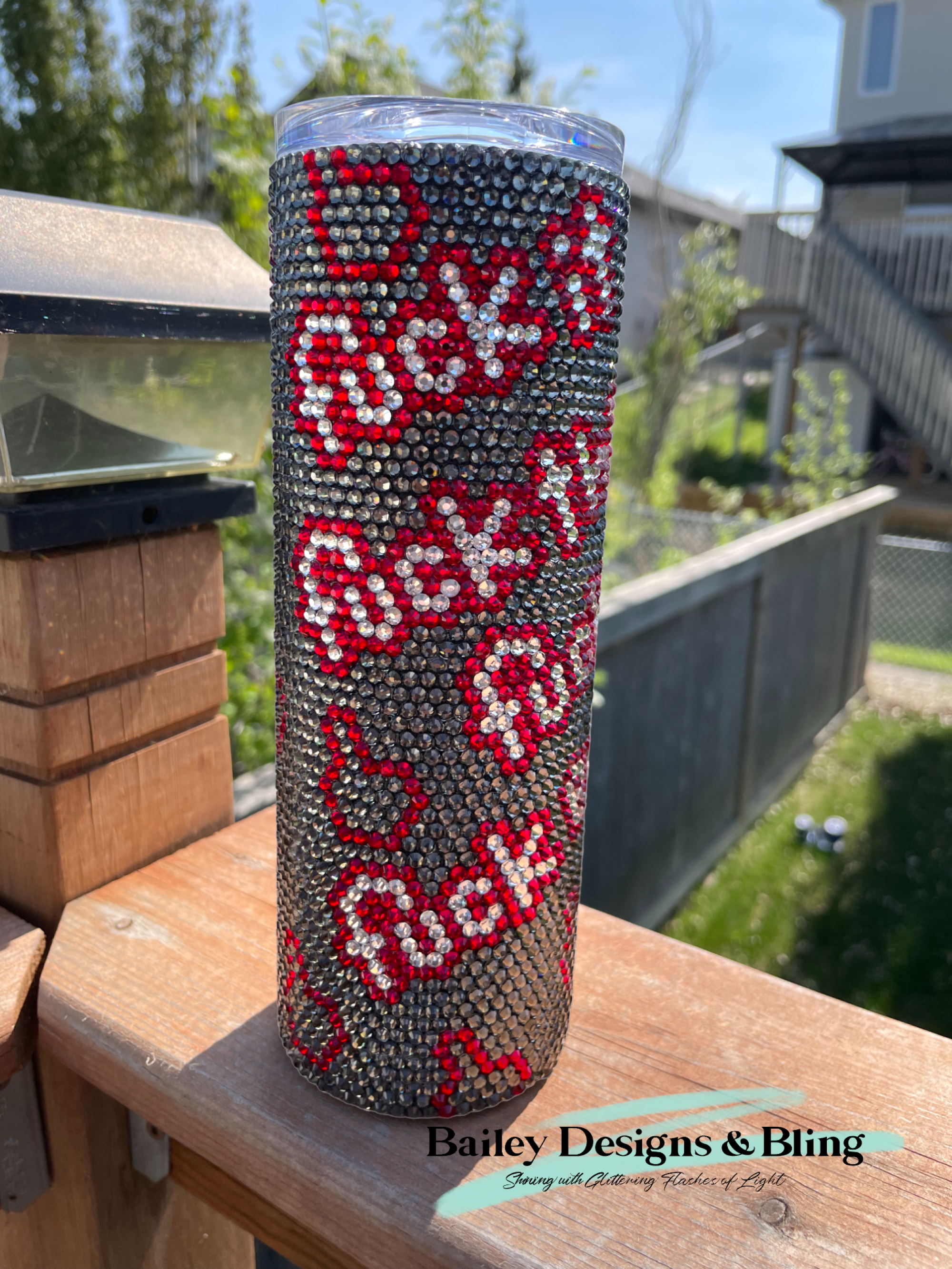 NSFW Rhinestone Tumbler Template – SS16 Honeycomb Pattern for 20oz Skinny Straight Tumblers