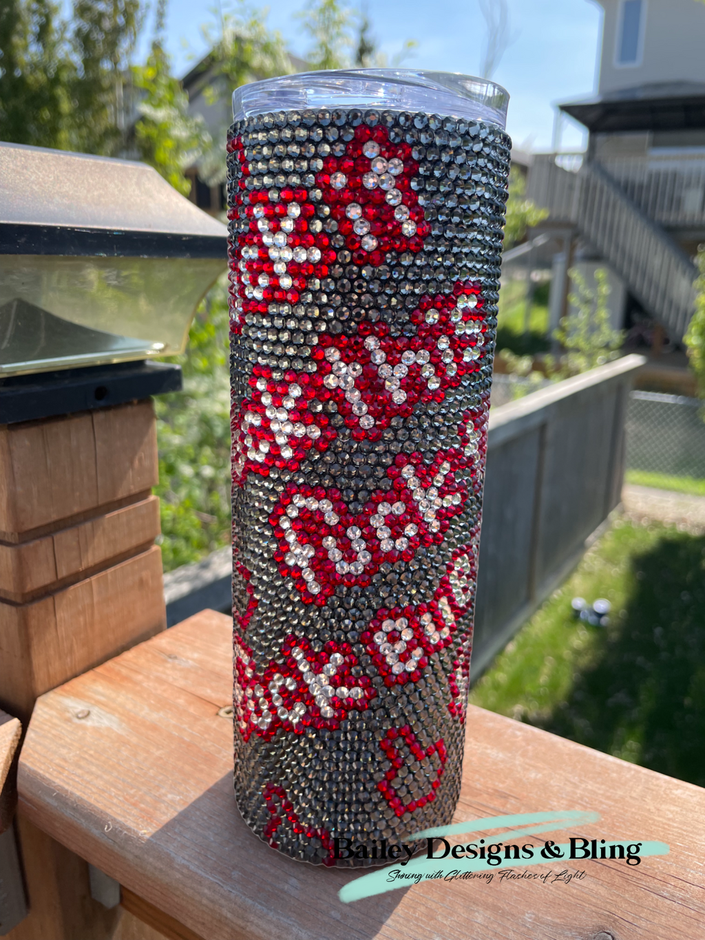NSFW Rhinestone Tumbler Template – SS16 Honeycomb Pattern for 20oz Skinny Straight Tumblers