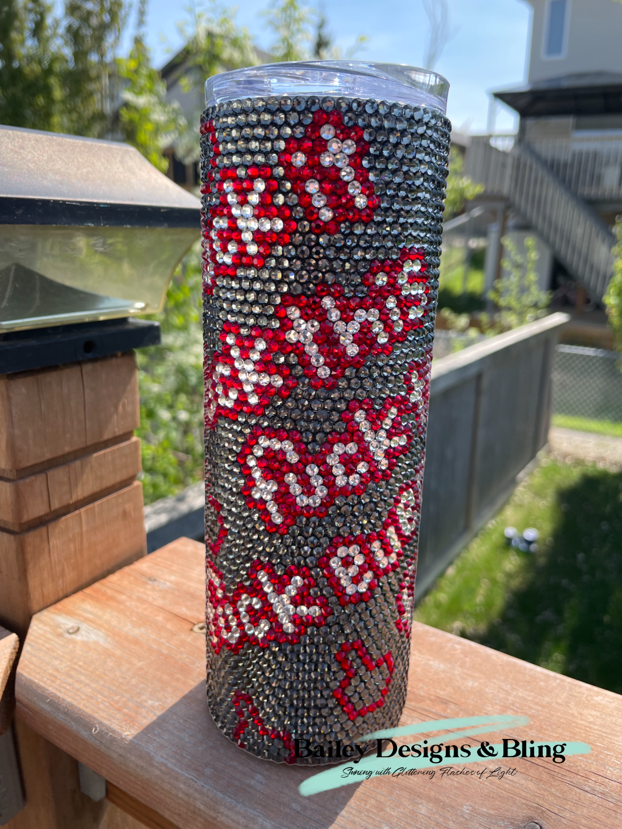 NSFW Rhinestone Tumbler Template – SS16 Honeycomb Pattern for 20oz Skinny Straight Tumblers
