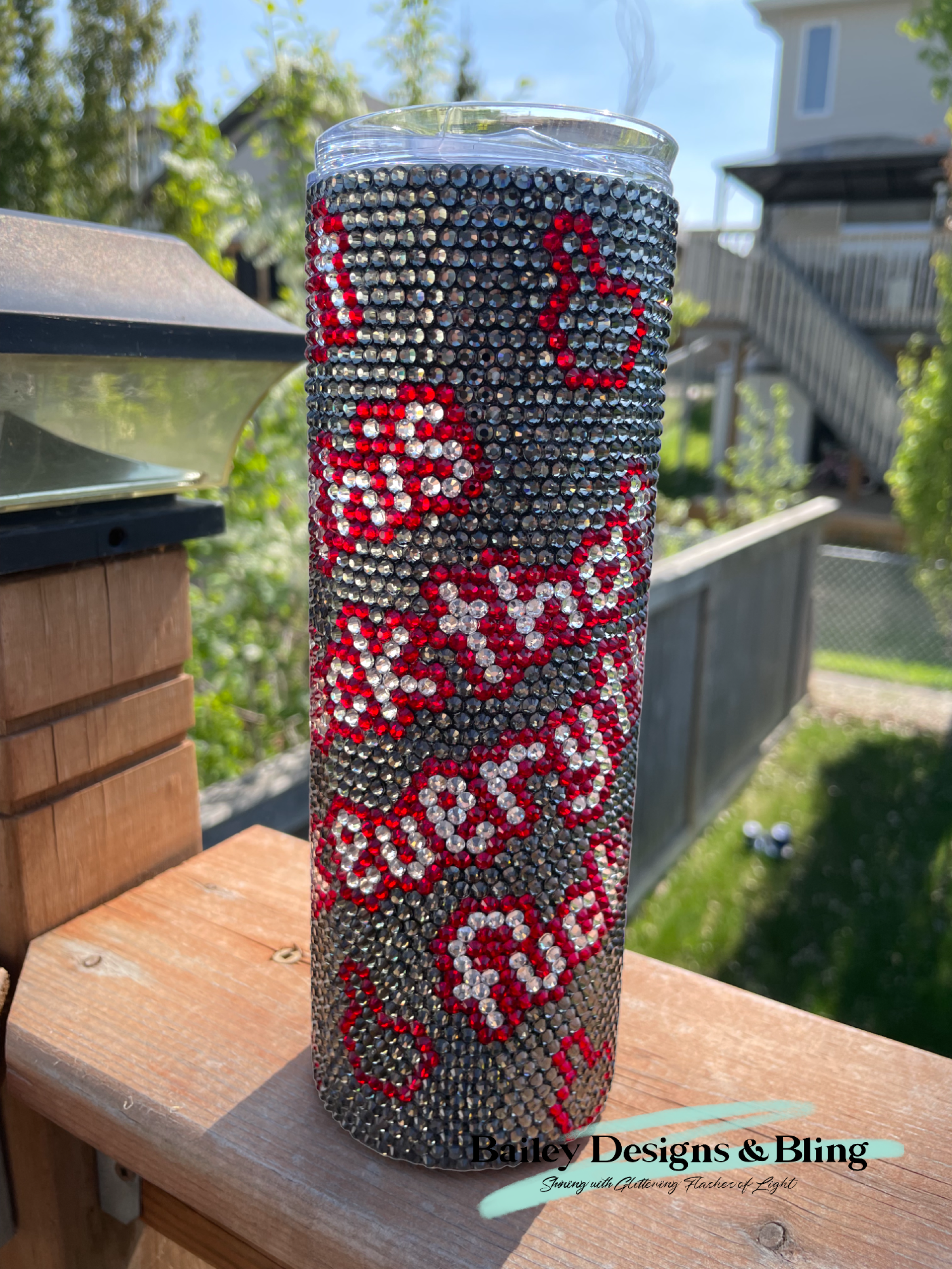 NSFW Rhinestone Tumbler Template – SS16 Honeycomb Pattern for 20oz Skinny Straight Tumblers
