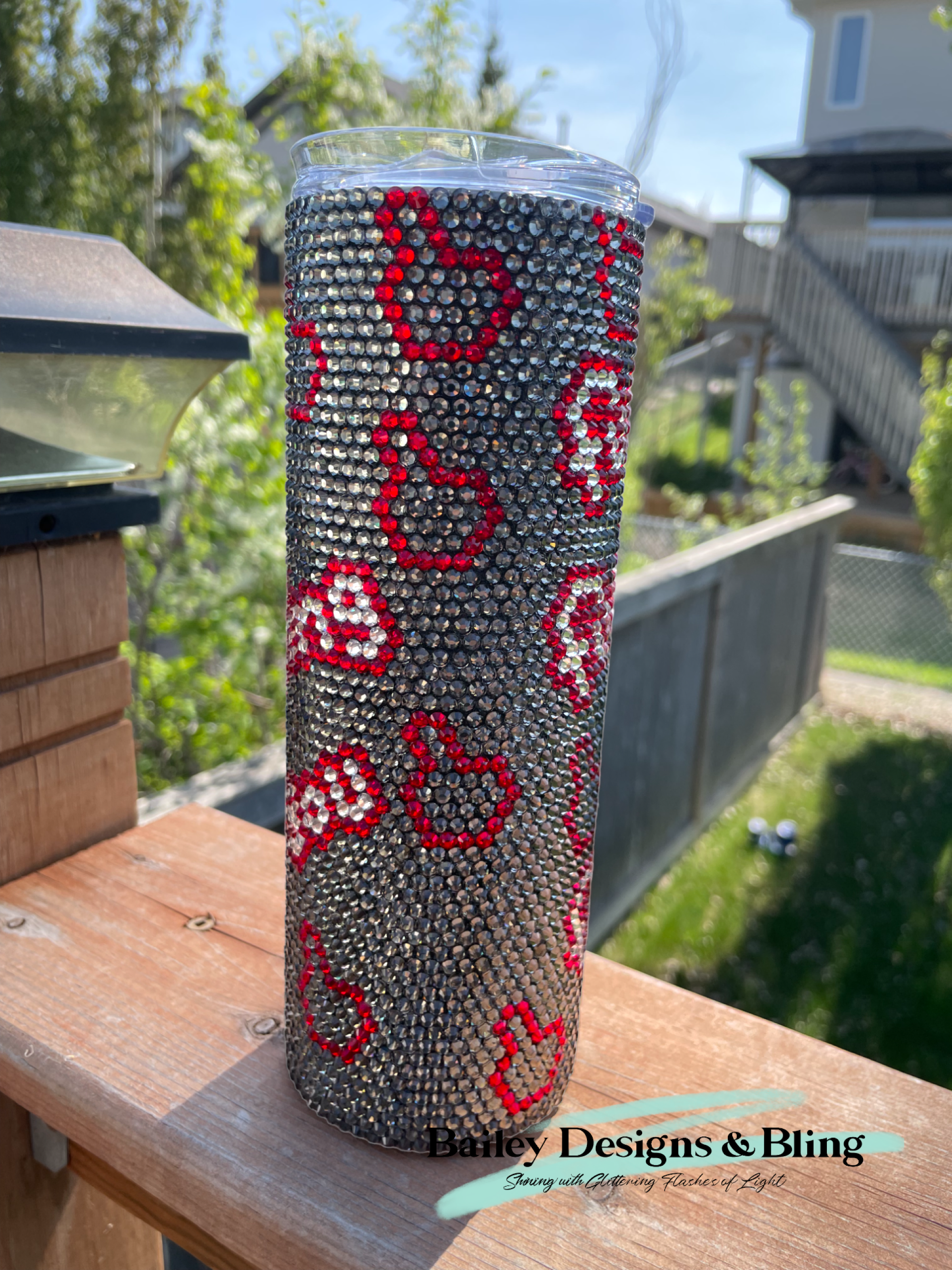 NSFW Rhinestone Tumbler Template – SS16 Honeycomb Pattern for 20oz Skinny Straight Tumblers