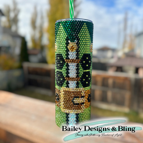 Elf Coat Rhinestone Tumbler Template – SS16 Honeycomb Pattern for 20oz Skinny Straight Tumblers